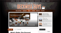Desktop Screenshot of deckwiseguys.com
